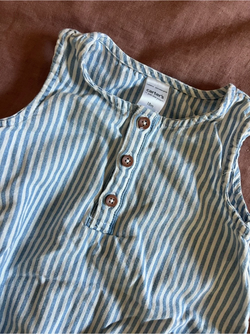 18m Striped Summer Romper